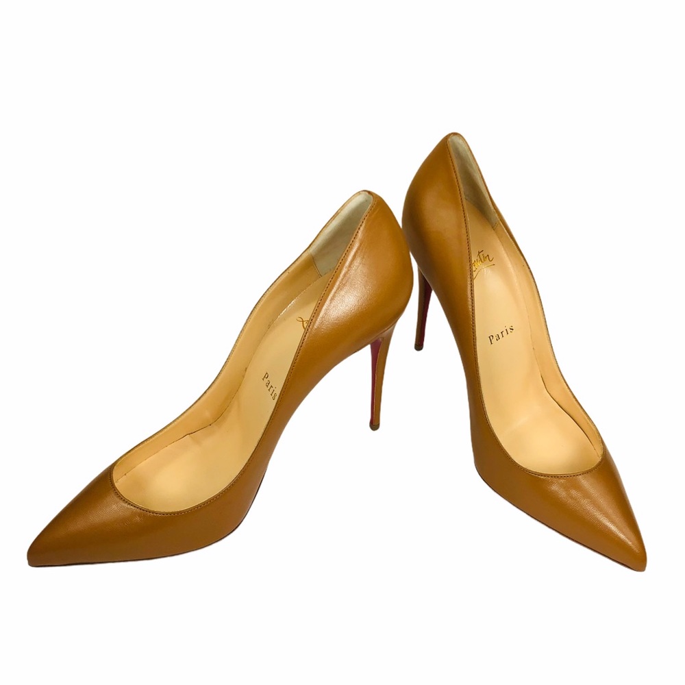 Christian Louboutin Tan Heels